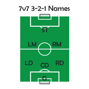 Soccer 7v7 - 321 Formation